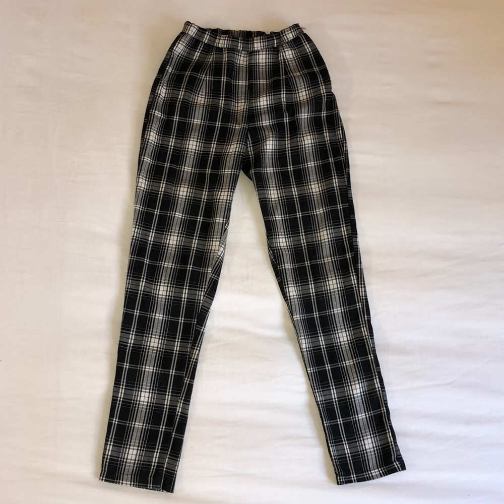 Plaid Brandy Melville Pants